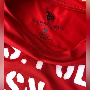 Polo red shirt dry fit
